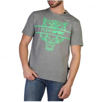 Camiseta gris Plein Sport de Hombre para Primavera/Verano - Tips112it