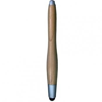 4-Ok STWDCC - Stylus ergonómico para pantallas capacitivas, color madera clara