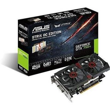ASUS STRIX-GTX750TI-OC-2GD5 - Tarjeta gráfica de 2 GB GDDR5