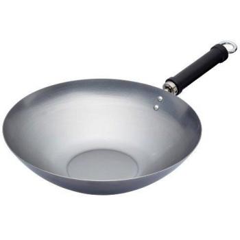 Kitchen Craft KCOR5 - Wok, color plateado