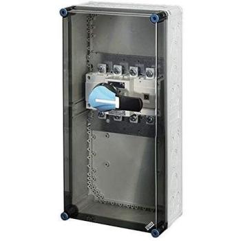 Hensel 250A 4-Pole Safety Switch Enclosure with PE Mi-7454