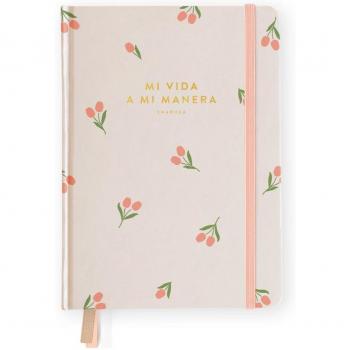 Bullet Journal Charuca Tulipanes Deluxe con Encuadernación Cosida