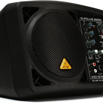 Behringer Eurolive B205D Portable PA and Monitor Speaker System