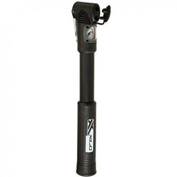 XLC Luftpumpe Und Minipumpe Alpha Pu-d01 Material de Bicicleta, Unisex Adulto, Negro, 22x3x3cm