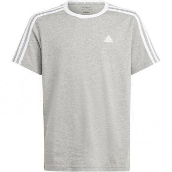 Camiseta Adidas 3S niña gris