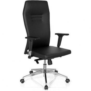 hjh OFFICE 724410 Sillón de oficina AVANTAGE BASE piel sintética negro