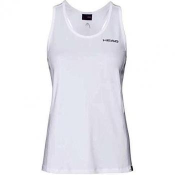 Head Club Tank Top W Camisetas, Mujer, Color Blanco, Large