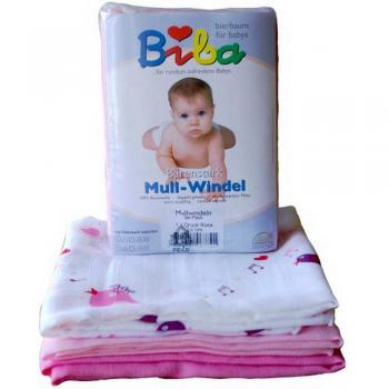 Pañales bärenstark Color Rosa 80 x 80 Pack de 3, 1pieza