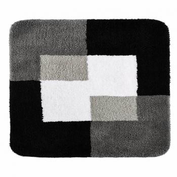 RIDDER Alfombra de baño Coins 55x50 cm gris 7103807