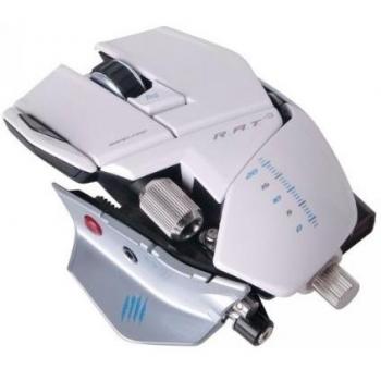Mad Catz R.A.T. 9 - Ratón gaming, color blanco