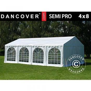 Carpa para fiestas Semi Pro Plus 4x8m PVC Blanca