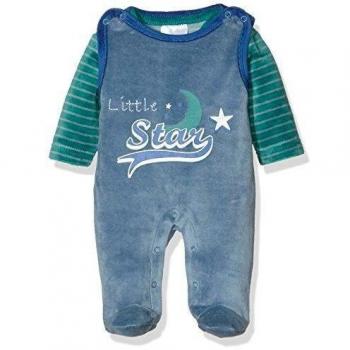 Twins Strampler-Kombi LITTLE STAR, Conjunto Bebé-Niñas, Azul