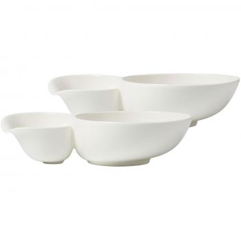 Villeroy & Boch Soup Passion 1041737533 Set de 2 Cuencos de Sopa, Grandes, Porcelana, Blanco