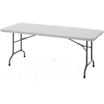 Mesa plegable portátil para acampar, comida, fiesta - Bartscher 601170