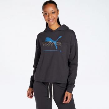 Sudadera Puma Essential Better para mujer en color gris oscuro