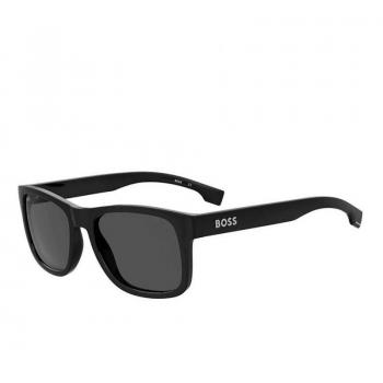 Hugo Boss Square Men's Sunglasses 1568/S - Black, Polarized, One Size