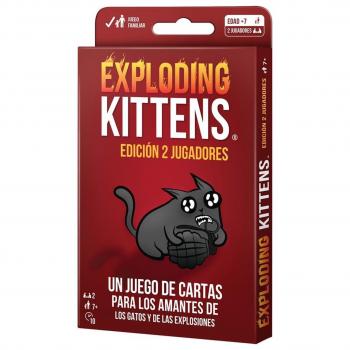 Exploding Kittens: Edición para 2 Jugadores Juego de Cartas