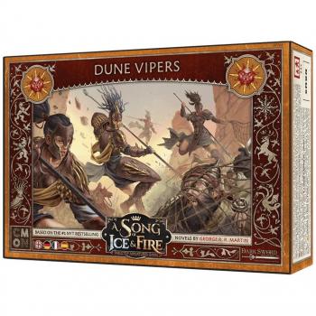 Asmodee Canción de Hielo y Fuego: Víboras de las Dunas Expansión para Juego de Mesa - Edad Recomendada 14 Años