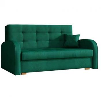 Sofá-cama Columbus 116 con caja de ropa de cama, muebles ya montados, dimensiones 85x153x98cm