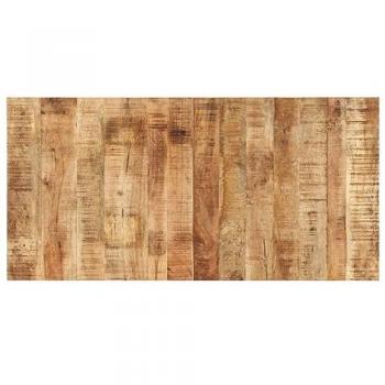 Tablero para mesa de madera de mango rugosa 120x60x(1,5-1,6) cm