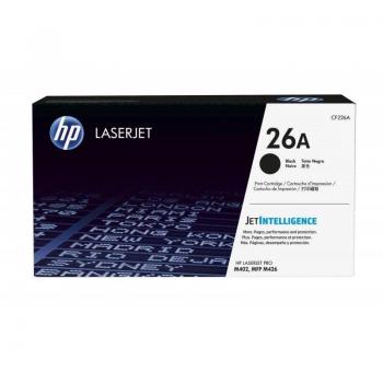 Tóner HP 26A CF226A Negro