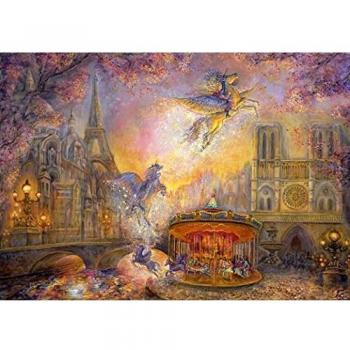 Puzzle Mágico y Feliz de 1000 Piezas - Josephine Wall - Carrusel Encantado