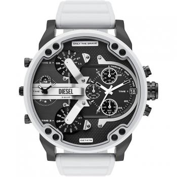 Reloj Diesel DZ7478 - Diseño Moderno - Resistente Al Agua - Correa de Cuero Genuino - Movimiento de Cuarzo