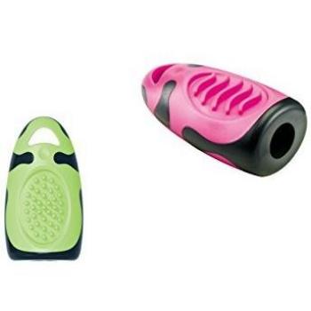 Maped-Juego de Sacapuntas Maped Tip-Top sin reserva capuchón incorporada con grapas, varios colores