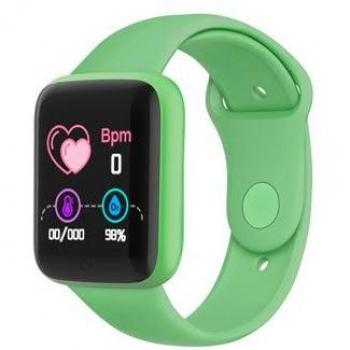 Smartwatch Smartek SW-732 Verde con Funciones Fitness, Notificaciones de Whatsapp, Control de Pulsaciones, Calorías, Presión Sanguínea, Ritmo Cardíaco y Monitor de Sueño