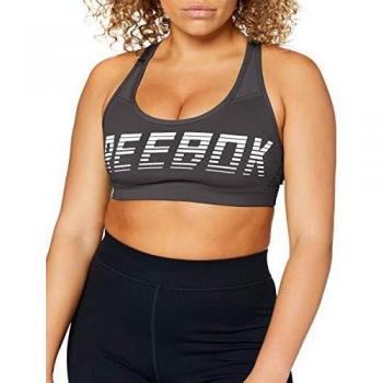 Reebok Hero Racer Reebokread Pad Sujetador Deportivo, Mujer, Black, XS