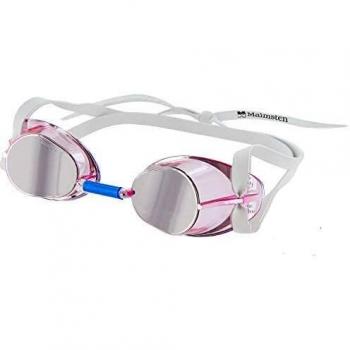 Malmsten Gafas de Natación Suecas Originales Jewel, color rosa