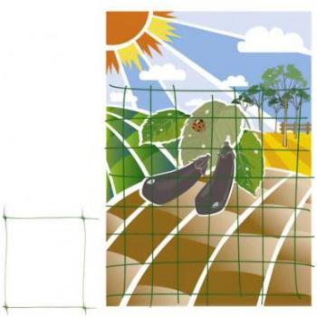 Malla Entutorado de Jardín (Rollo 2,0x100 Metros) - Protege y Guía tus Plantas