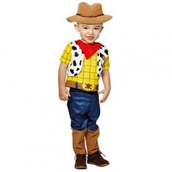 amscan X-DCWOS12 Toy Story - Disfraz infantil de Woddy Premium, 80-86 cm