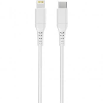 Cable de carga USB-C a Lightning blanco de 1 metro