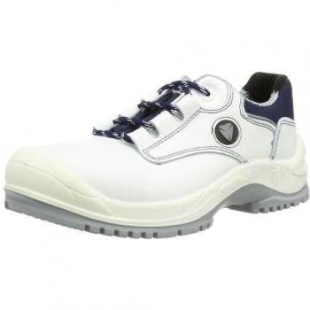Maxguard E325 900124 - Zapatos de protección de cuero para unisex-adultos, color blanco, talla 47