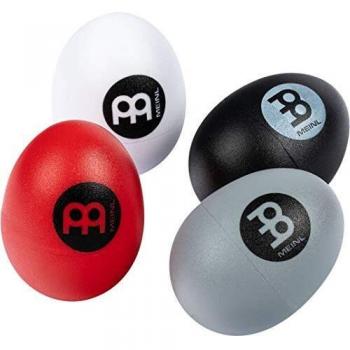 Meinl ES-SET White Egg Shaker Set - 4 Plastic Percussion Shakers