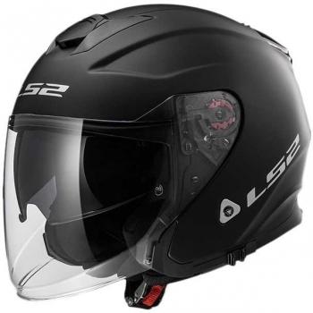 LS2 305211012XXL OF521 Casco Infinity Solid, Color Negro, Tamaño XXL