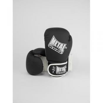 Metal Boxe MB200N Black Artificial Leather Boxing Training Gloves