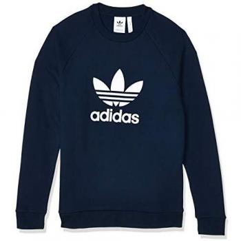 adidas Trefoil Crew Sweatshirt, Hombre, Collegiate Navy, M
