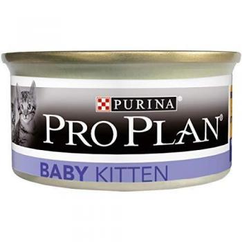 PURINA® PRO PLAN® Gato Lata Mousse Baby Kitten Rico en Pollo 85g