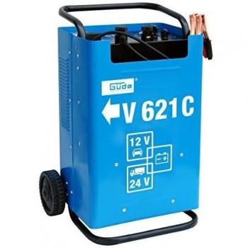 Cargador de Baterías Güde V 621 C Profesional 12/24V, Arranque Rápido hasta 800Ah