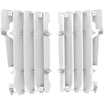 Rejillas de Radiador Polisport para Beta RR 2T/4T (2013-2020) - Cubierta de radiador blanca