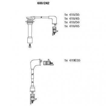 Bremi 600/242 Ignition Cable Kit