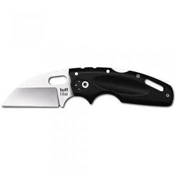 Cold Steel Einhandmesser Tuff-Lite, Stahl AUS8A, Sheep Foot,, Back Lock, Grivory-Griffschalen, Edelstahlclip, umsetzbar