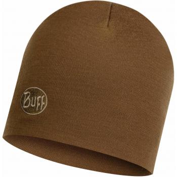 Buff Solid Gorro Lana Merino Heavyweight, Unisex Adulto, Khaki, Talla única