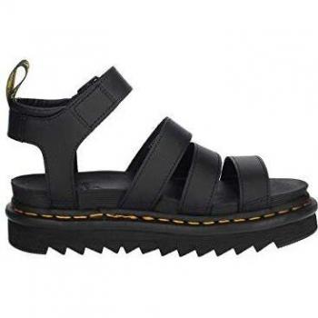 Dr Martens Blaire Hydro Leather Womens Sandals - Black - UK6 EU39 US8