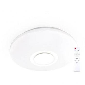 Plafón inteligente Paris con altavoz 24W RGB 3000-6500K regulable GSC 203620001