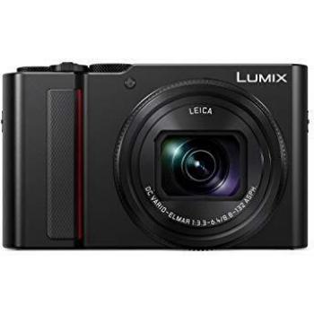 Cámara Panasonic Lumix DCTZ200EGK 20.1 MP 4K f3.36.4 Zoom 30x Bluetooth WiFi Negro