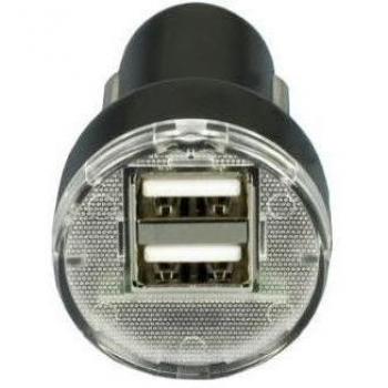 ZébaTM - Cargador para coche con 2 puertos USB 2.1