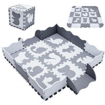 Yostrong Alfombra Puzles para Bébé | Suelo Goma Eva Bebe Grande | 1.3㎡ / 9 Piezas